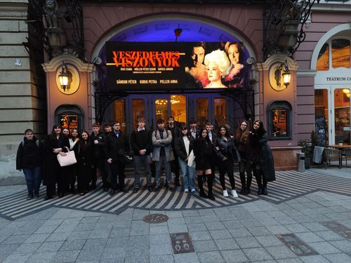 2025-2026 DEÁK-os tanulók a Budapesti Operettszínházba