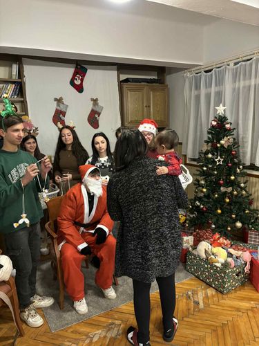 Mikulás és  a gyerekek