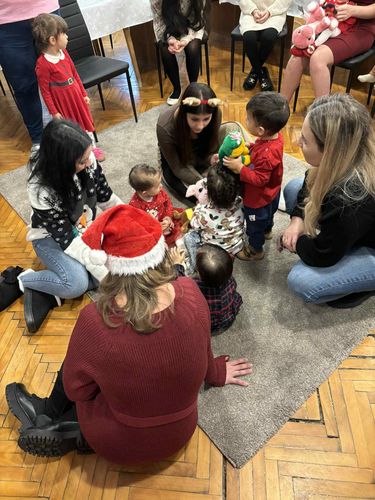 Mikulás és  a gyerekek